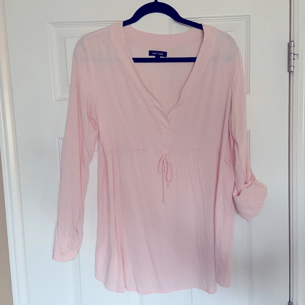 Stork and Babe Maternity Top